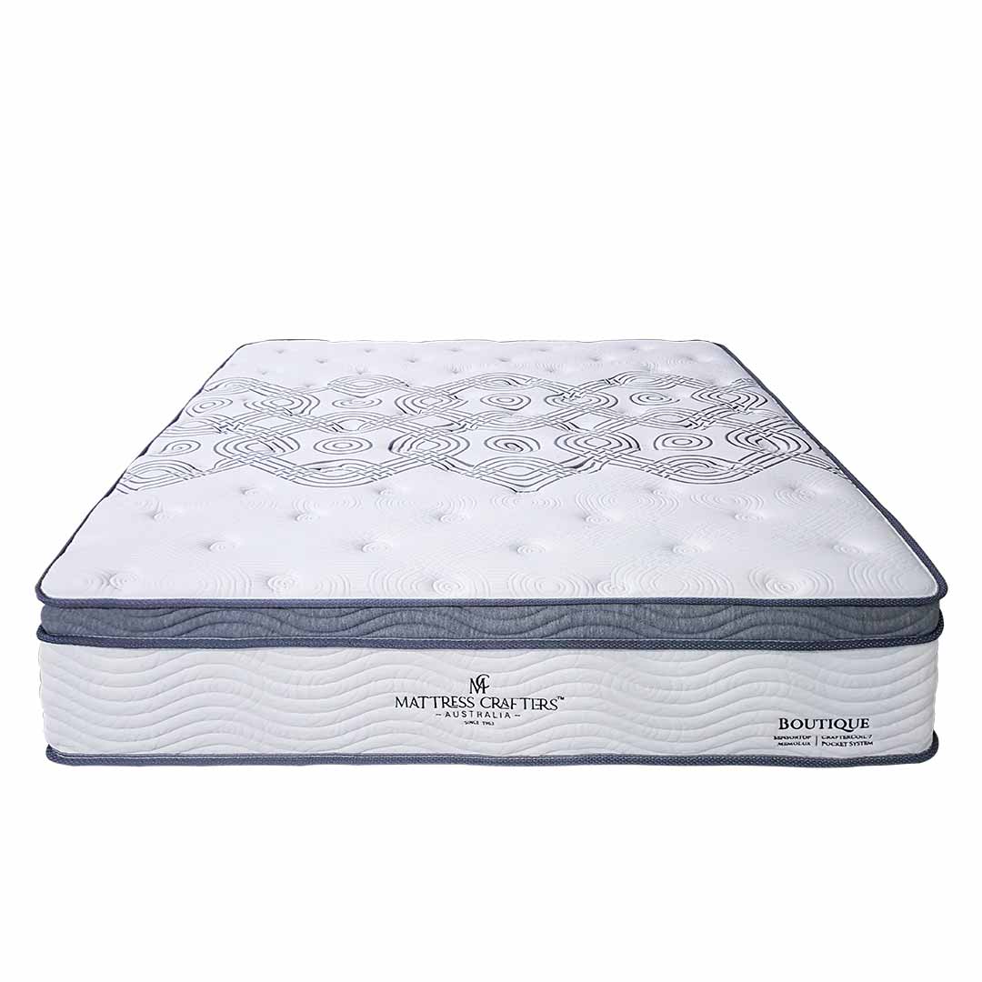 Boutique Mattress Memory Foam Pocket Spring front angle