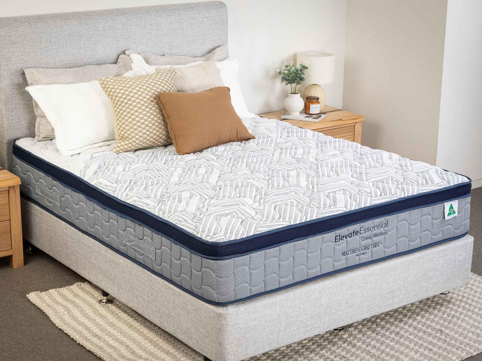 Elevate Essential Mattress: Affordable Australian-Made Comfort - Mattress Crafters