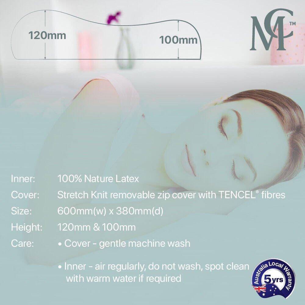 Standard Natural Latex Pillow - Mattress Crafters