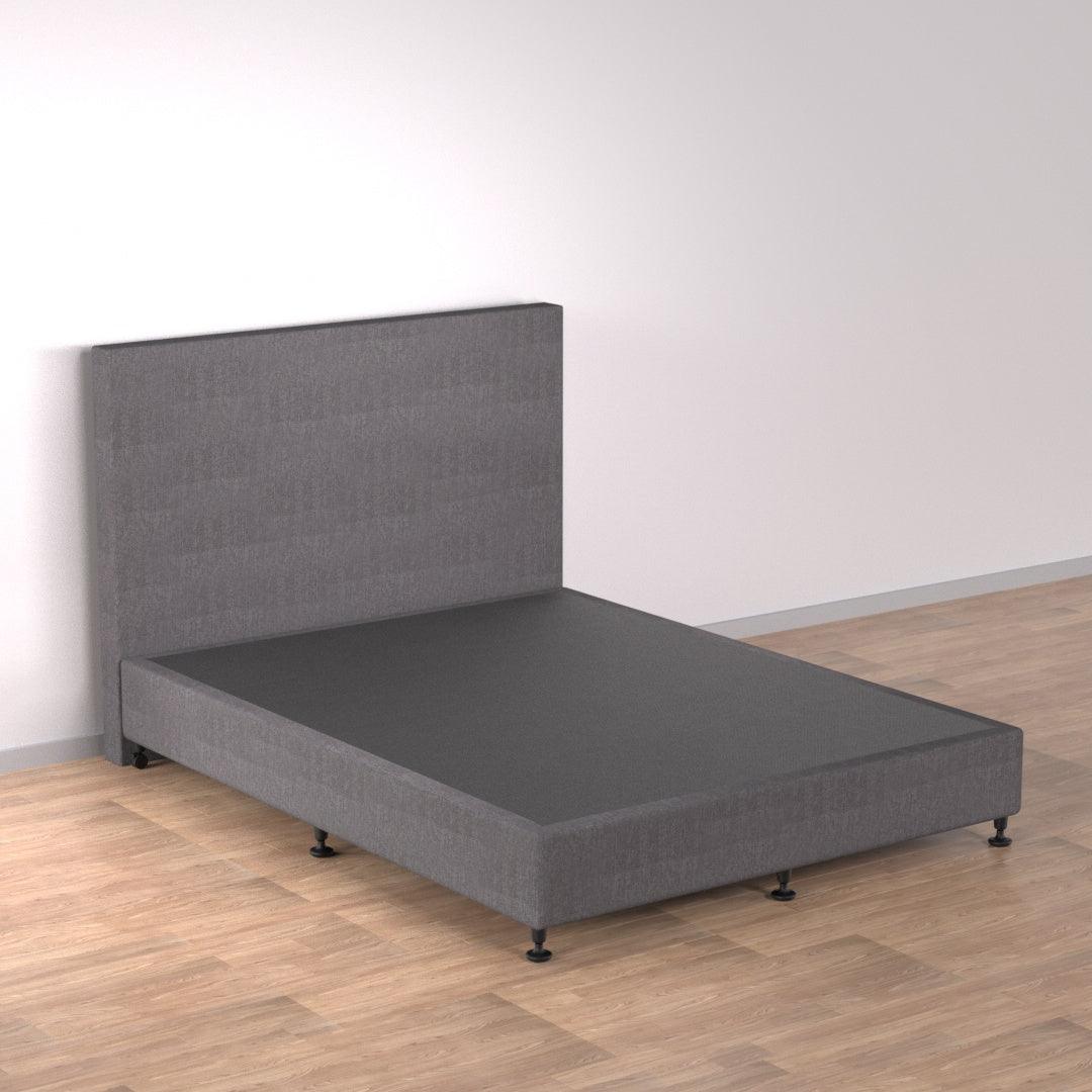 Bedhead & Bed Base Bundle (Activ8 Base - Dark Grey) - Mattress Crafters