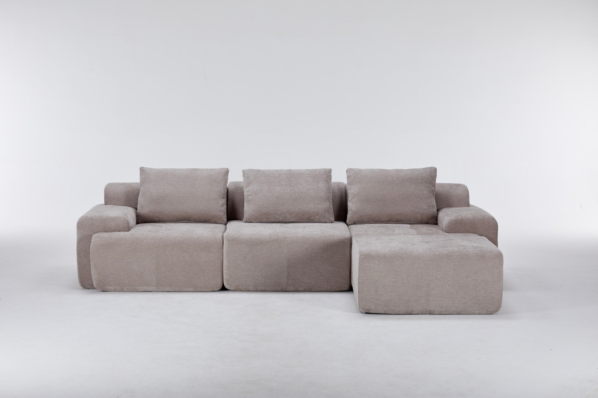 PopScult 3 Seater - Ottoman Combo