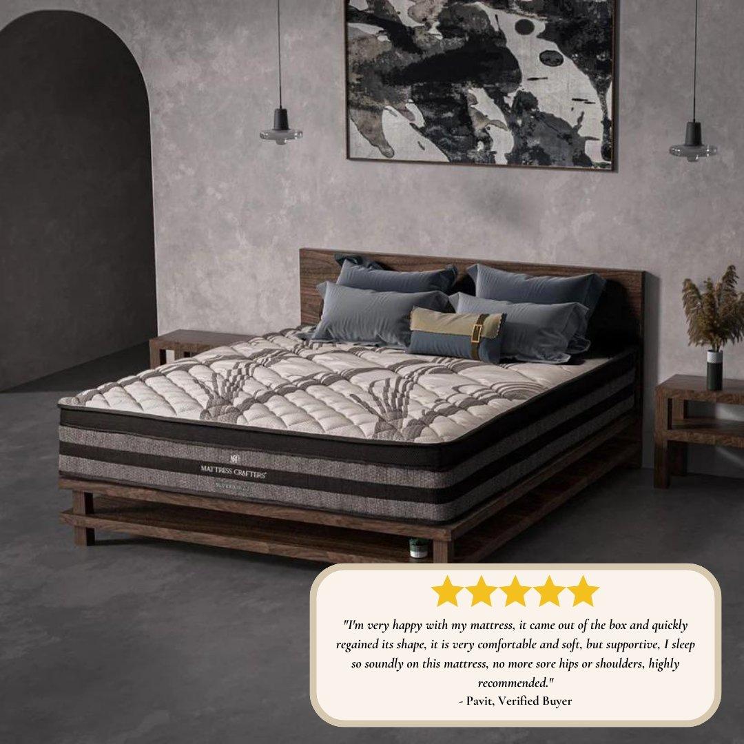 Superior Mattress - Memory Foam + Pocket Spring - Mattress Crafters