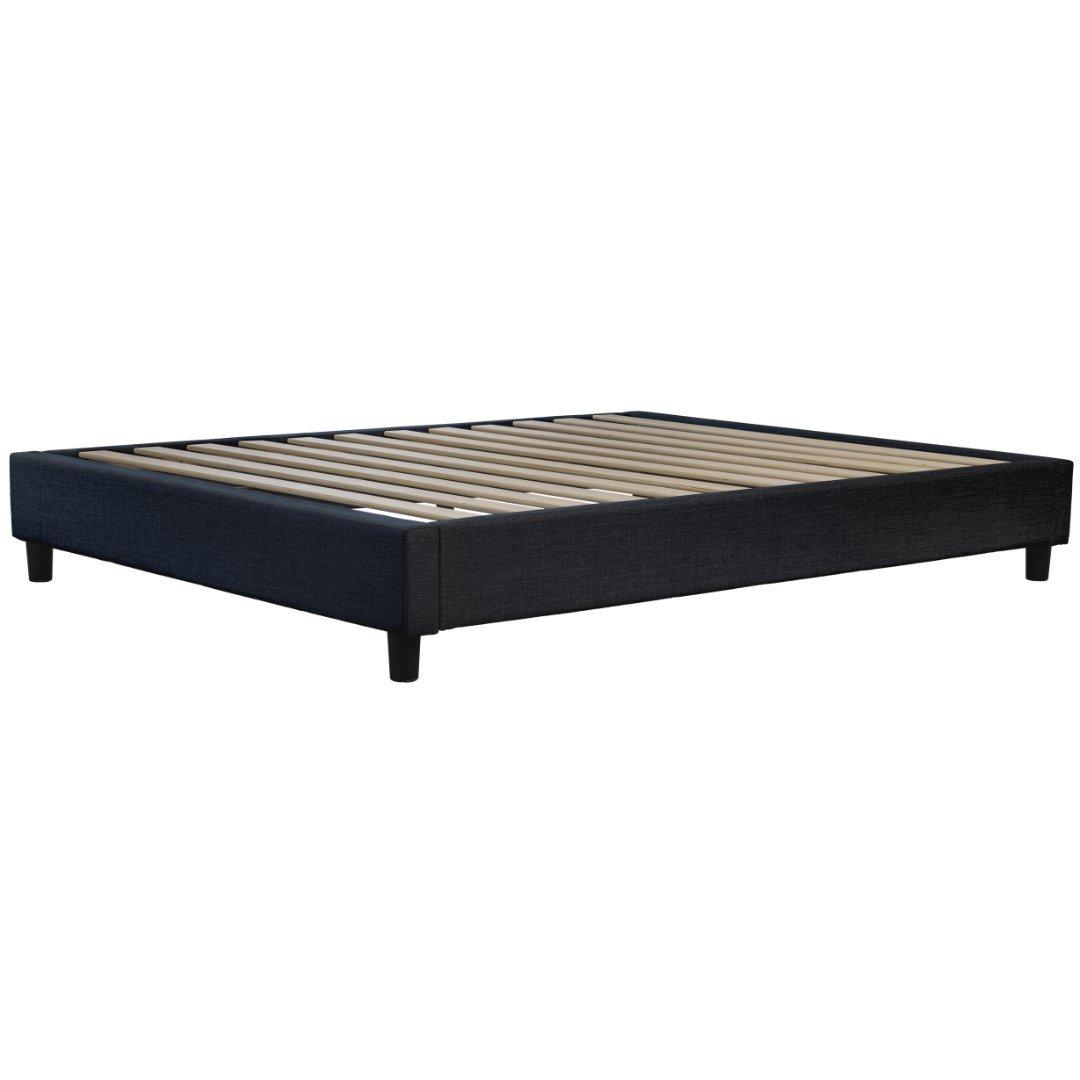 Upholstered Portabase Bed Base - Graphite - Mattress Crafters