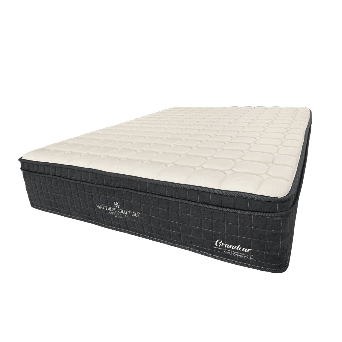 Grandeur Mattress Latex Pocket Spring angle view