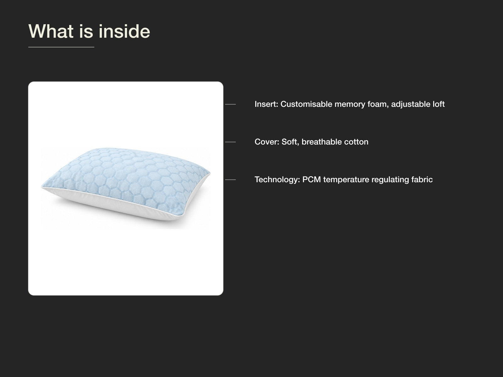 ARDOR Glacier Cooling Pillow view 2
