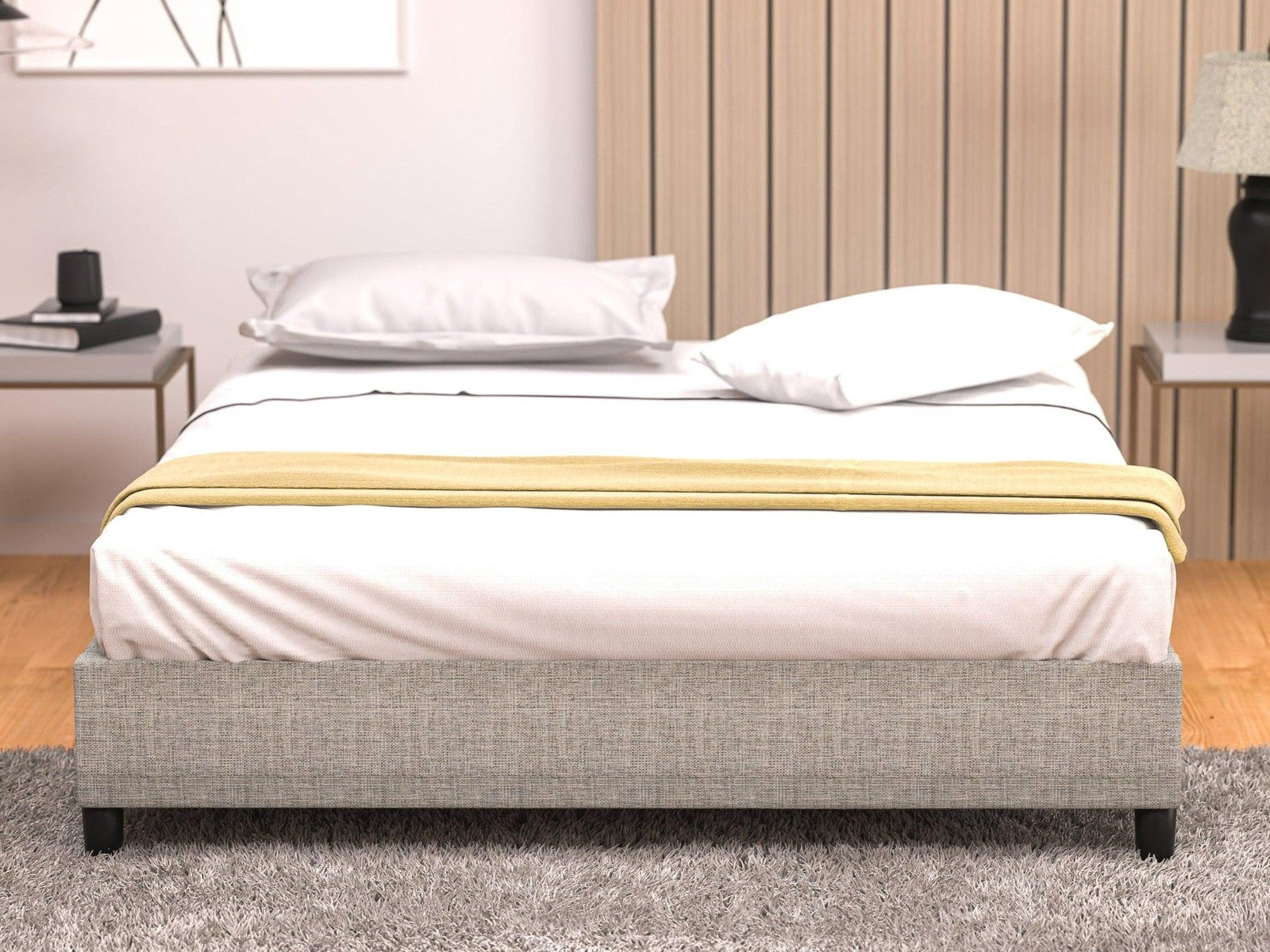 Upholstered Portabase Bed Base view 1
