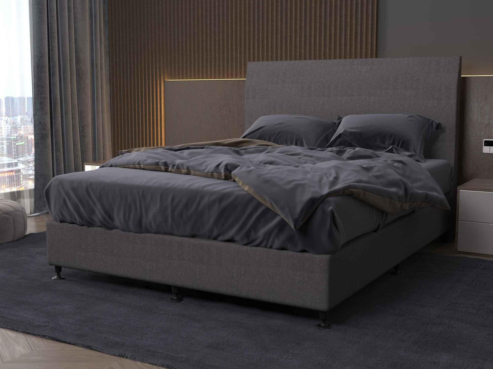 Bedhead and Activ8 Base Bundle in Dark Grey view 1