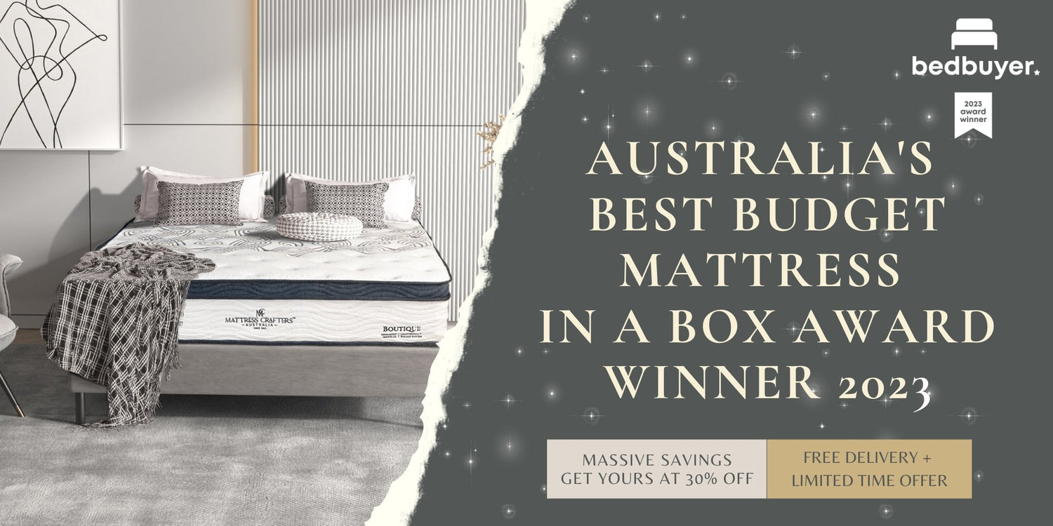 The Quest for Better Sleep: A Journey Celebrated by the Best Budget Mattress in a Box Award of 2023 in Australia