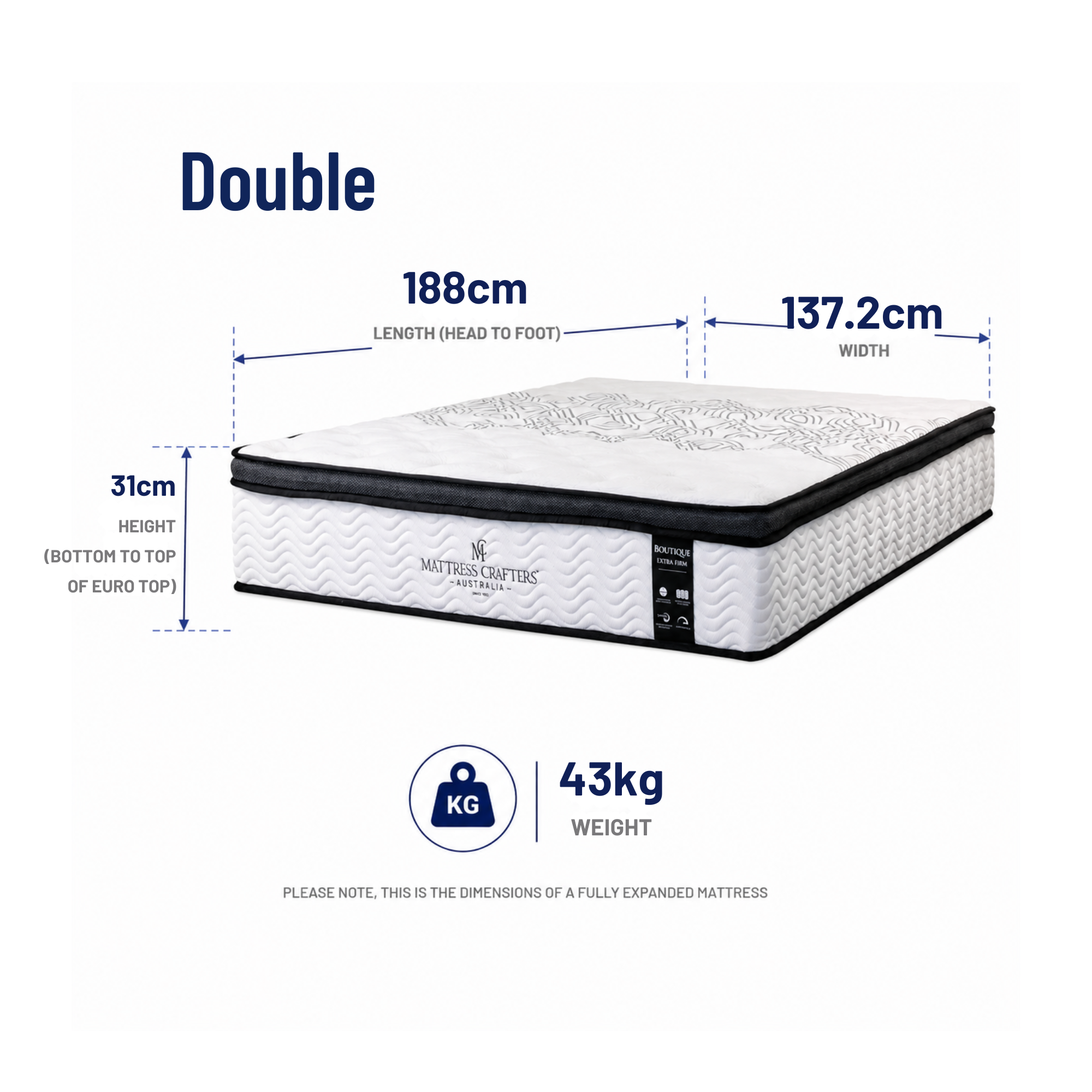 Boutique Extra Firm Mattress