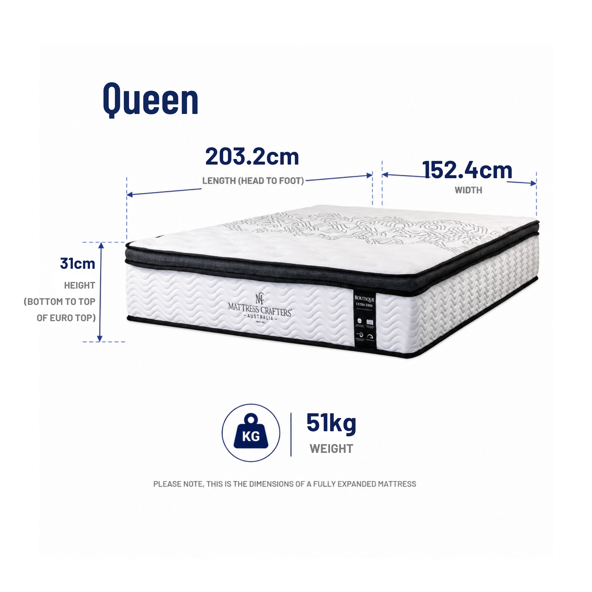 Boutique Extra Firm Mattress