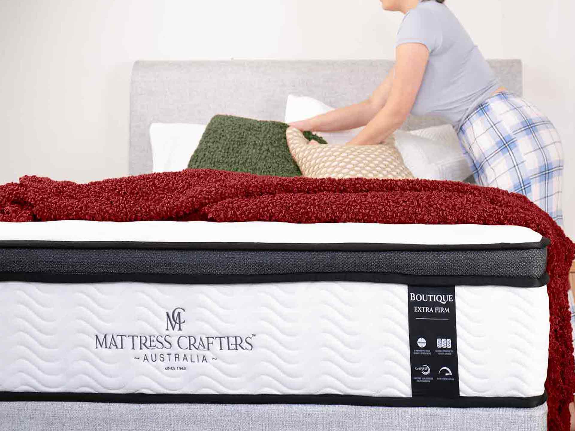 Boutique-Extra-Firm-Mattress-with-model