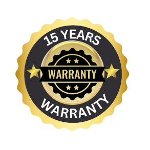 15 Year Warranty