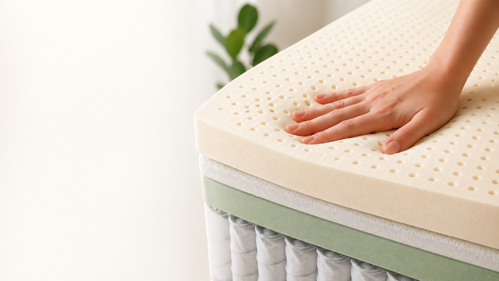 Extra firm high-density foam mattress layer
