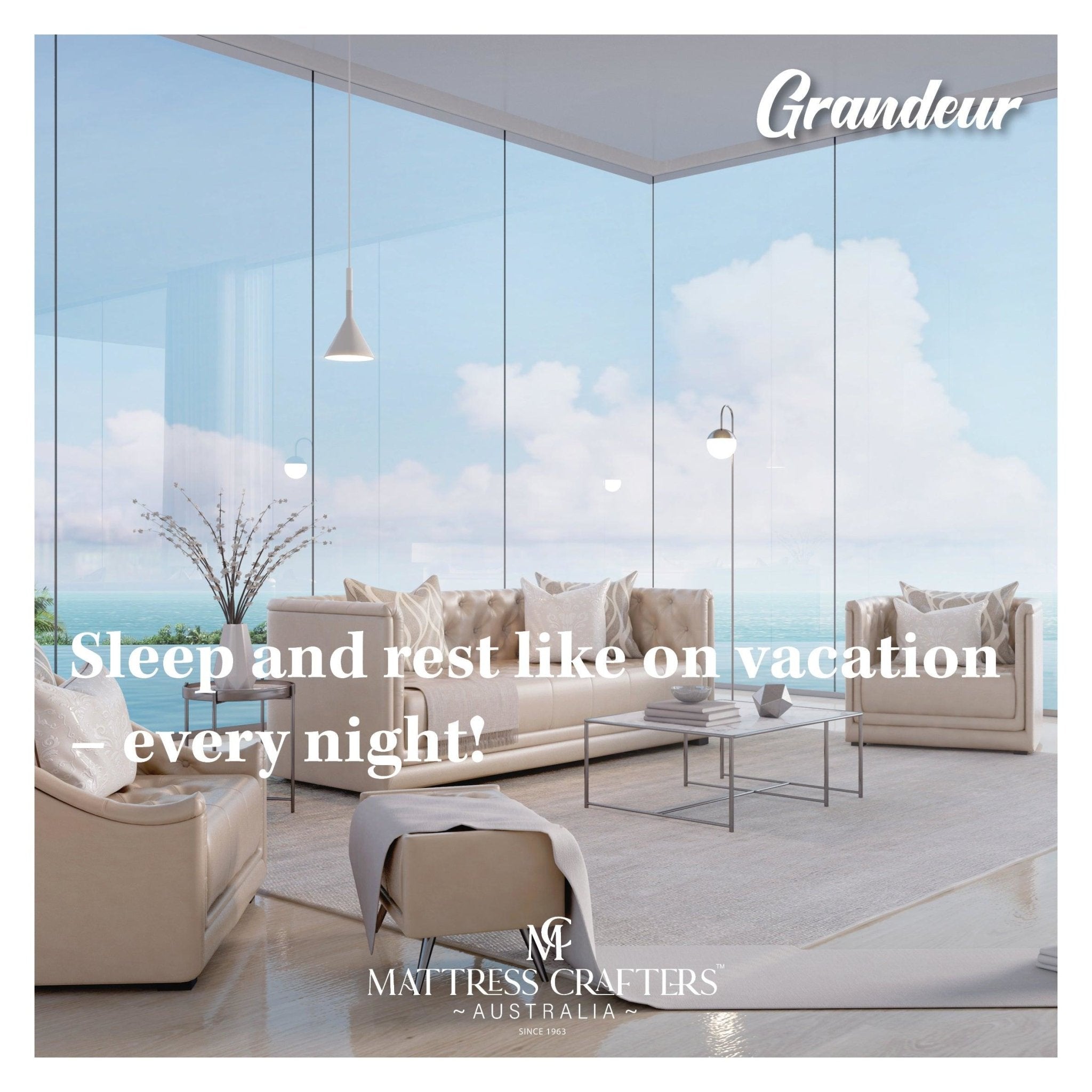 grandeur mattress sleep and rest like a vacation every night
