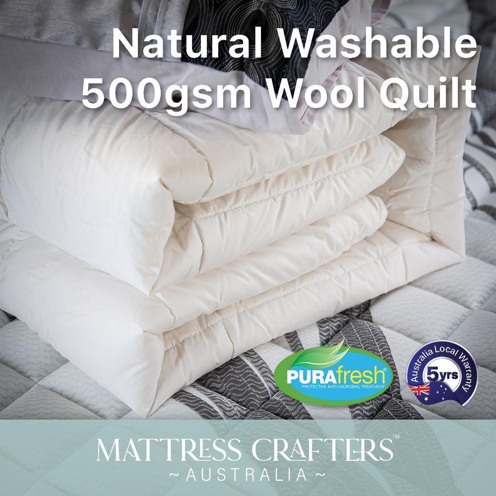 Quilt Wool 500g - Mattress Crafters