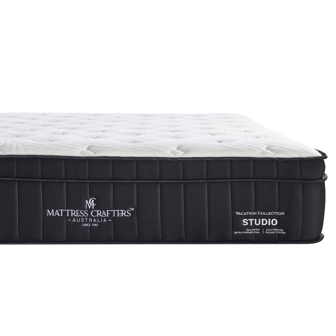 Studio Extra Firm Mattress Memory Foam Pocket Spring zoon front