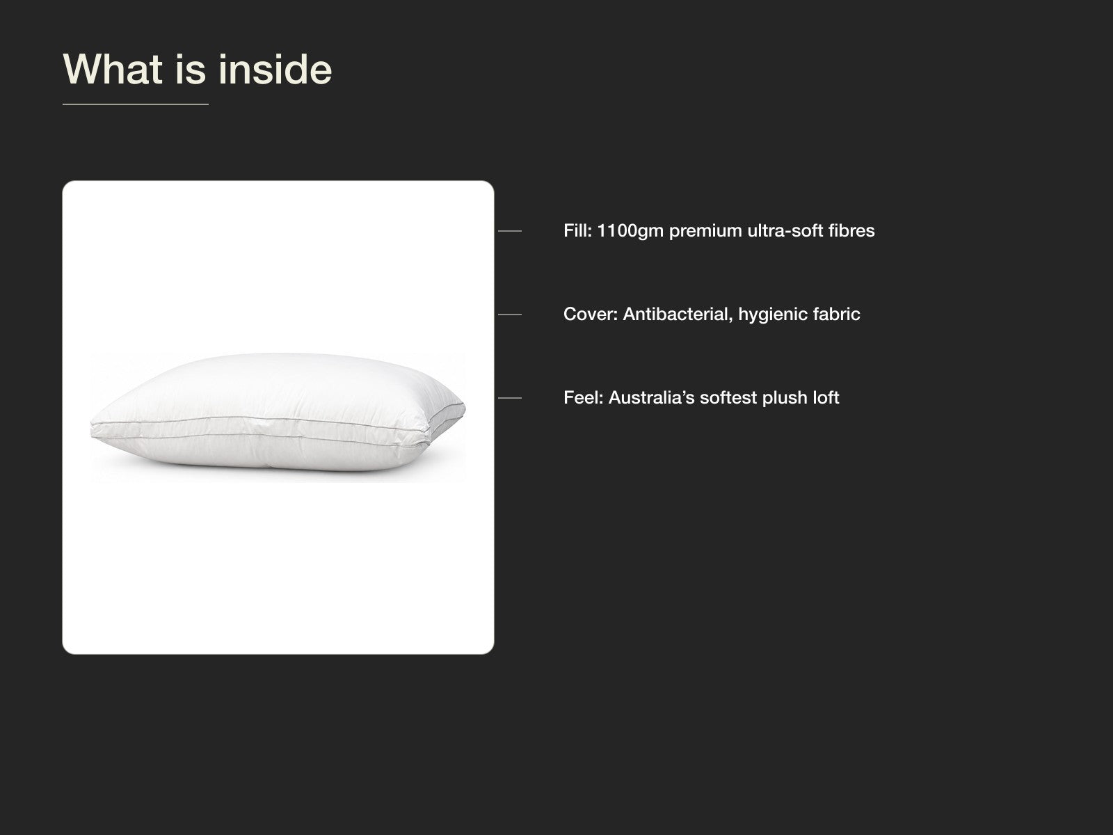 ARDOR Australia's Softest Pillow view 2