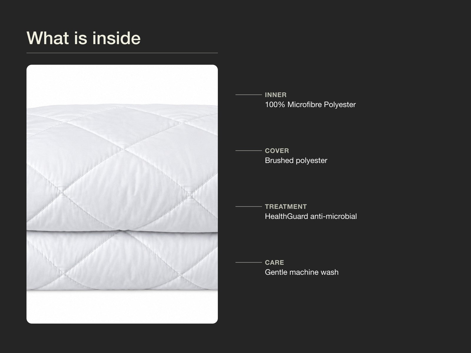 300gsm Polyester Quilt view 3