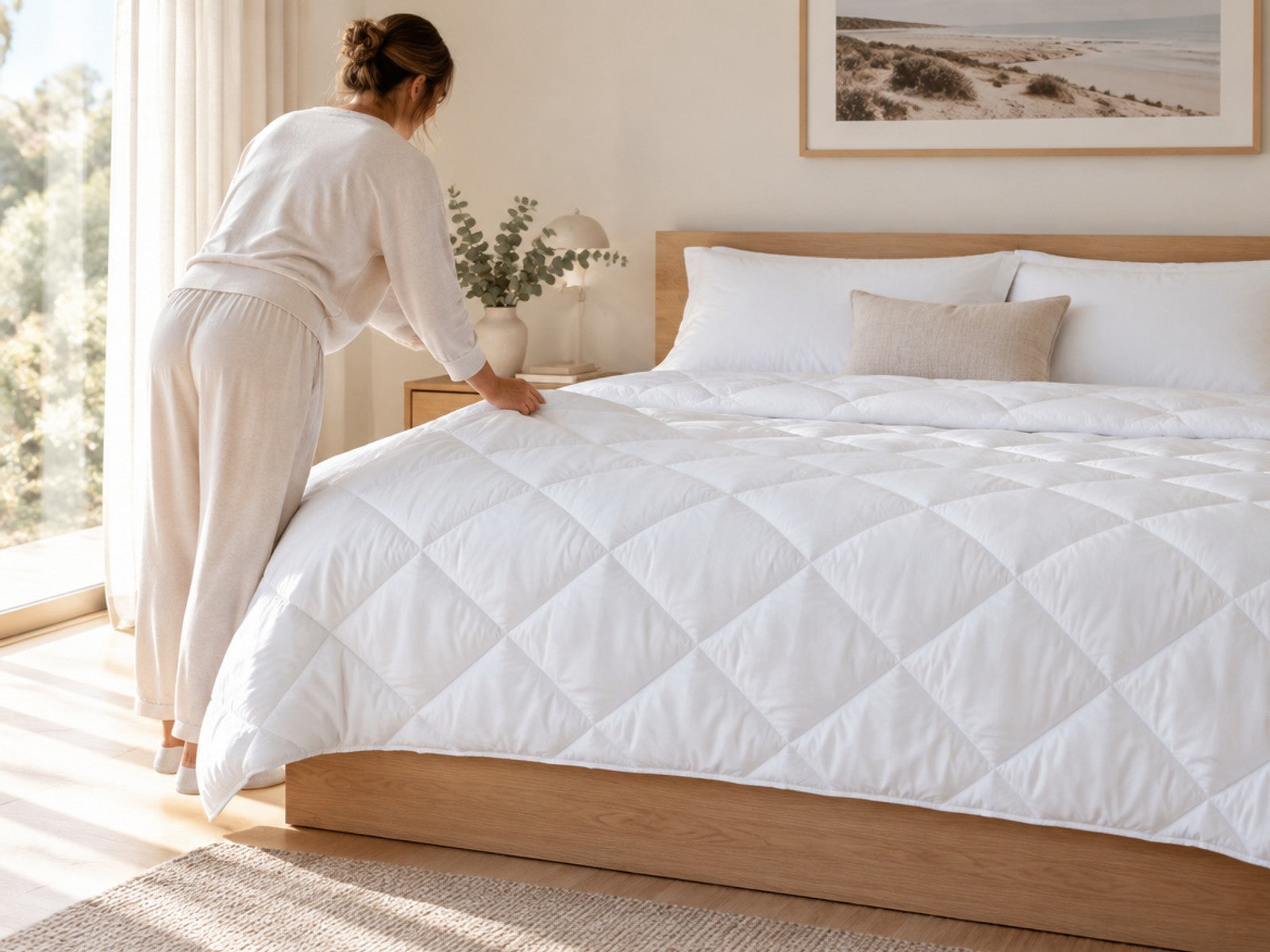 300gsm Polyester Quilt view 4
