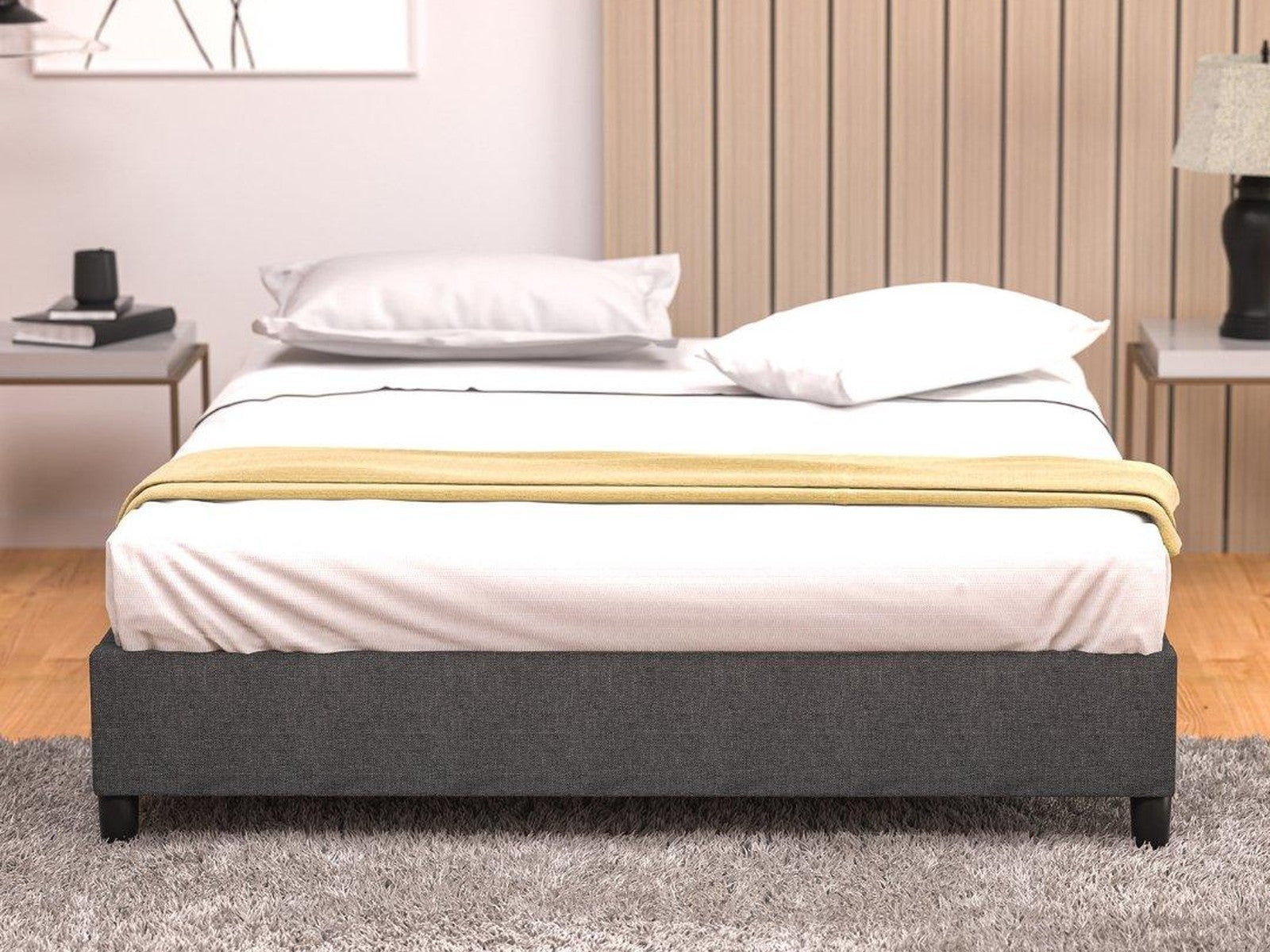 Upholstered Portabase Bed Base view 1